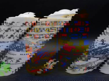 Vintage FDRCraft Corp Nutritional Supplement Containers