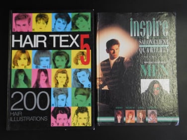 Vintage Hair Salon Style Books