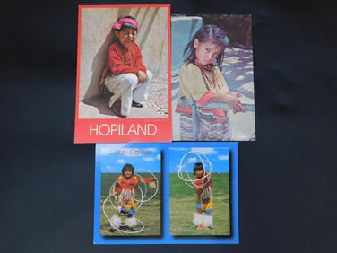 Vintage Native American Indian Postcards Ephemera