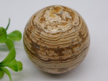 Banded Jasper Sphere Rock Stone Lapidary Specimen