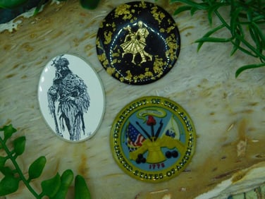 MIXED CABOCHON LOT ROCK STONE LAPIDARY SPECIMEN