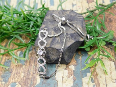 GENUINE STONE ADJUSTABLE BRACELET ROCK STONE LAPIDARY SPECIMEN