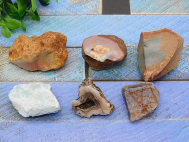 MIXED LOT ROCK STONE LAPIDARY SPECIMEN