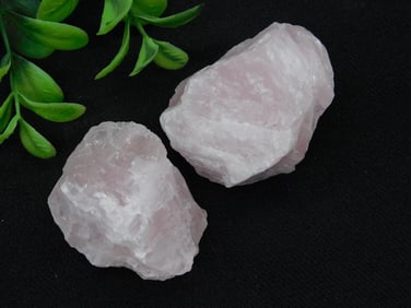 Two Rose Quartz Specimens for Auction