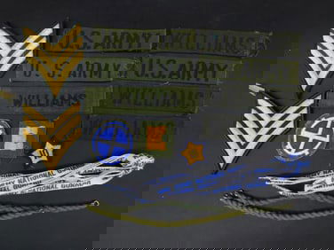 Collection of U.S. Army Insignia and Accessories