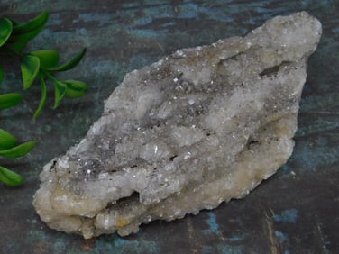 Quartz Crystal Rock Stone Lapidary Specimen with Sparkling Detail