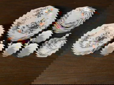 Johnson Brothers English Octagonal Fruit Dinnerware Set