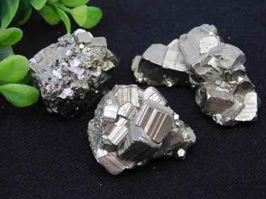 Cluster of Natural Pyrite Mineral Specimens Rock Stone Lapidary Specimen