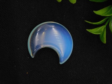 Opalite Crescent Moon Rock Stone Lapidary Specimen