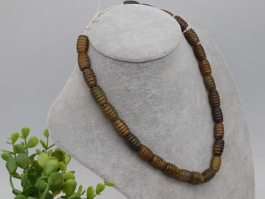 African Trade Bead Necklace