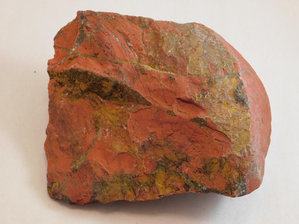 RED JASPER ROCK STONE LAPIDARY SPECIMEN: RED JASPER ROCK STONE LAPIDARY SPECIMEN