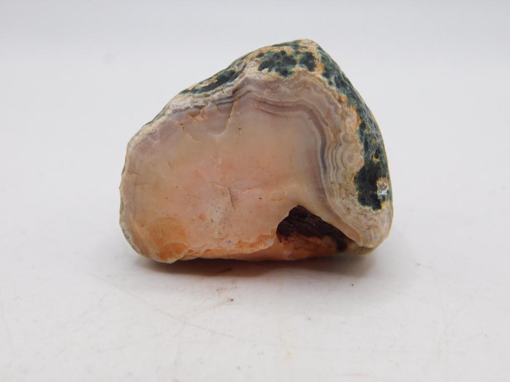AGATE ROCK STONE LAPIDARY SPECIMEN: AGATE ROCK STONE LAPIDARY SPECIMEN