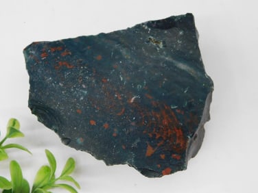 Polished Bloodstone Rock Specimen ? 382 Grams Rock Stone Lapidary Specimen