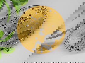 Gold-Colored Vintage Watch Movement with Serial Number WATCHMAKER WATCHMAKING TOOLS: Gold-Colored Vintage Watch Movement with Serial Number WATCHMAKER WATCHMAKING TOOLS