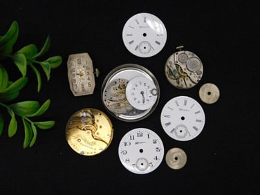 Vintage Watch Movements and Dials WATCHMAKER WATCHMAKING TOOLS