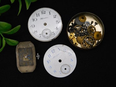 Vintage Watch Parts and Movements WATCHMAKER WATCHMAKING TOOLS