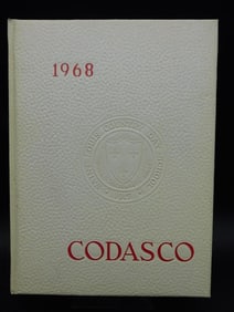 1968 CODASCO YEARBOOK VINTAGE ANTIQUE