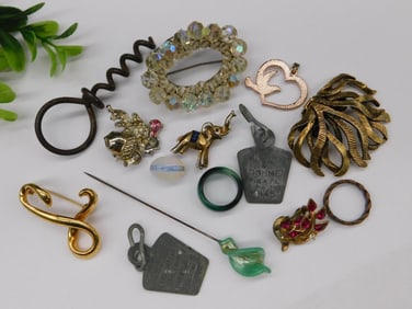 Vintage Costume Jewelry and Accessories