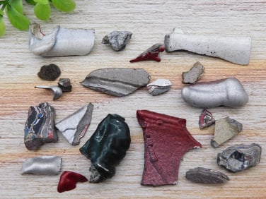 FORDITE MOTOR CITY AGATE ROCK STONE LAPIDARY SPECIMEN