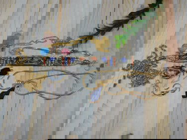 MIXED JEWELRY LOT ROCK STONE LAPIDARY SPECIMEN