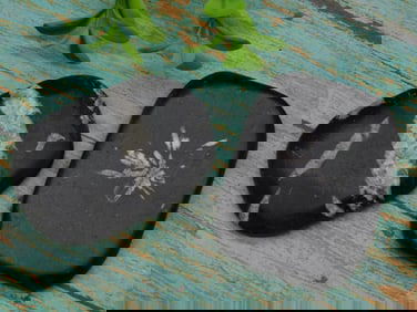 CHRYSANTHEMUM ROCK STONE LAPIDARY SPECIMEN