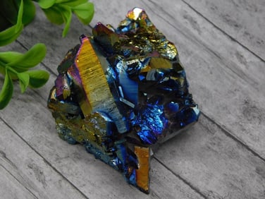 TITANIUM AMETHYST ROCK STONE LAPIDARY SPECIMEN