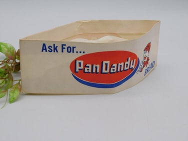 PAN DANDY BREAD PAPER HAT VINTAGE ANTIQUE ADVERTISING