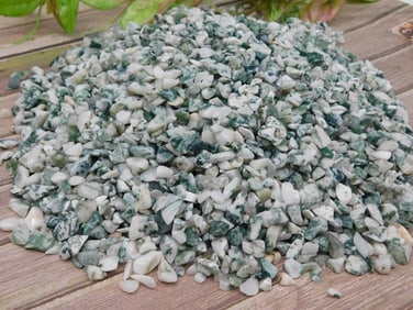 1 KILO TREE AGATE ROCK STONE LAPIDARY SPECIMEN