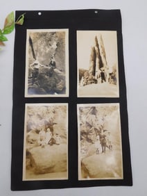 Set Of 8 Vintage Black And White Photographs