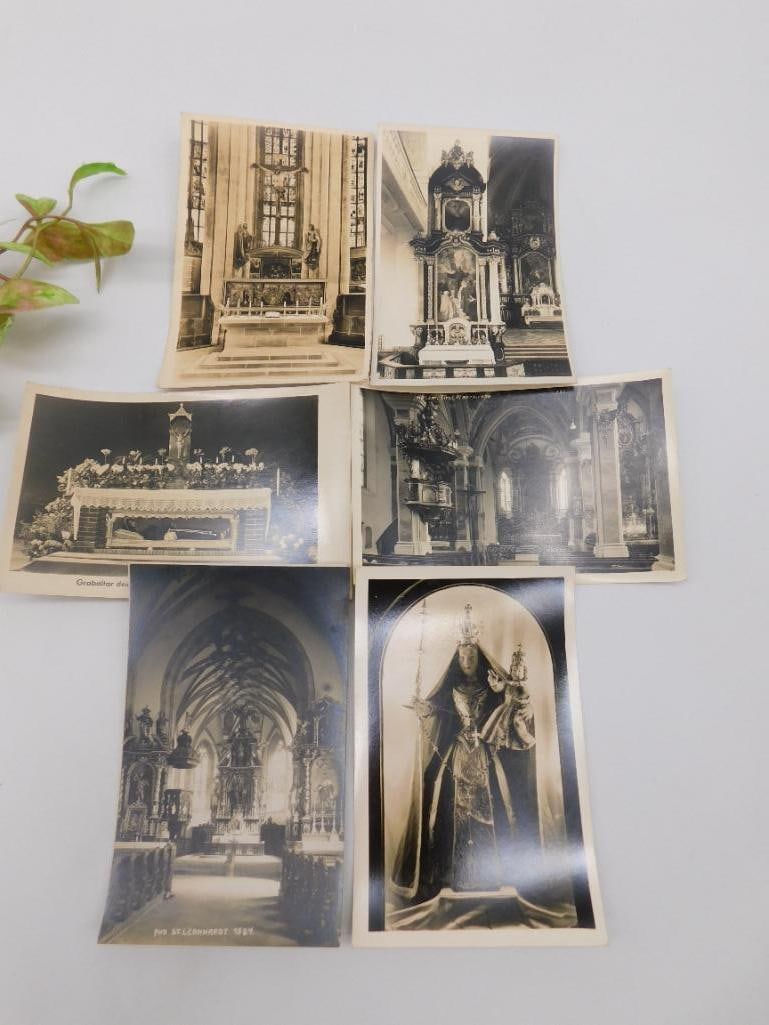 Lot Of 6 Religious Postcards: Lot Of 6 Religious Postcards
