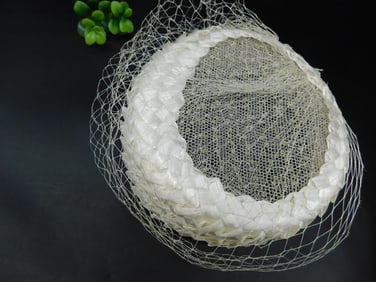 Vintage Marshall Field & Company Hat with Netting Detail