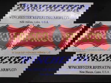 Winchester and Frisco Advertising Posters