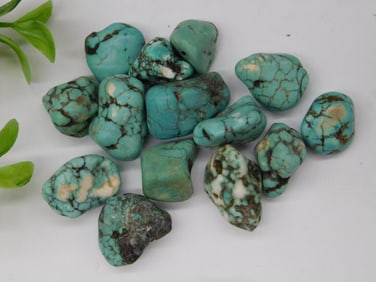 Turquoise Style Nugget Beads Rock Stone Lapidary Specimen