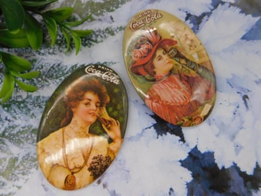 Coca-Cola Advertising Pocket Mirrors