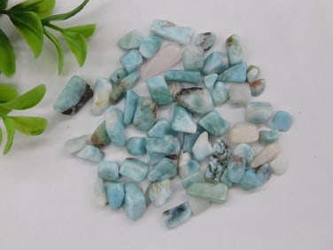 12 Grams of Larimar  Gemstones ROCK STONE LAPIDARY SPECIMEN