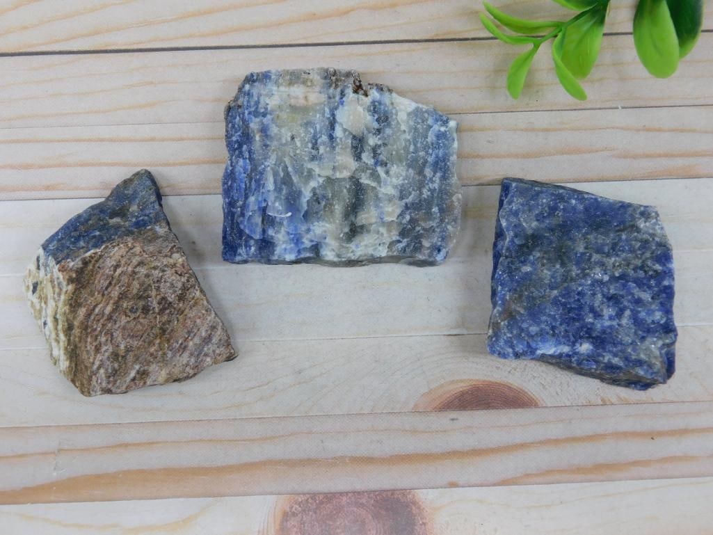 SODALITE ROCK STONE LAPIDARY SPECIMEN: SODALITE ROCK STONE LAPIDARY SPECIMEN