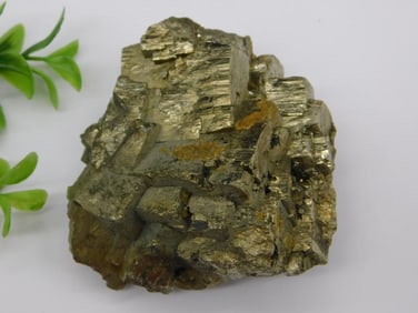 Large Pyrite Crystal Mineral Cluster