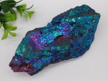 Peacock Ore Chalcopyrite Specimen With Iridescent Surface