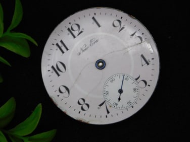 Vintage New Era Pocket Watch Movement and Dial WATCHMAKER WATCHMAKING TOOLS