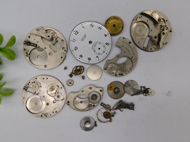 Vintage Watch Movements and Parts WATCHMAKER WATCHMAKING TOOLS