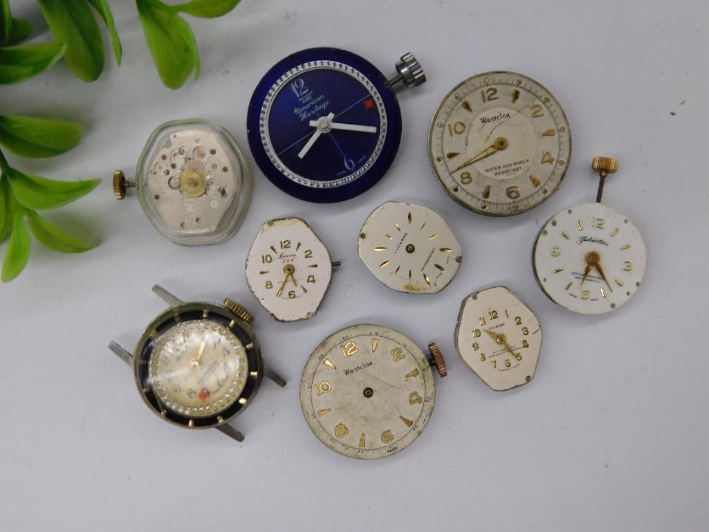 Vintage Watch Faces and Movements WATCHMAKER WATCHMAKING TOOLS: Vintage Watch Faces and Movements WATCHMAKER WATCHMAKING TOOLS