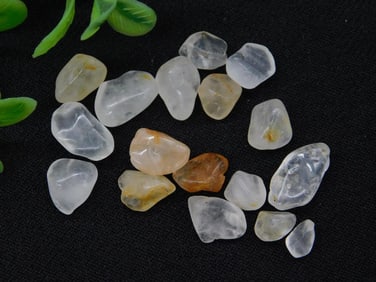 MORGANITE CHIPS ROCK STONE LAPIDARY SPECIMEN