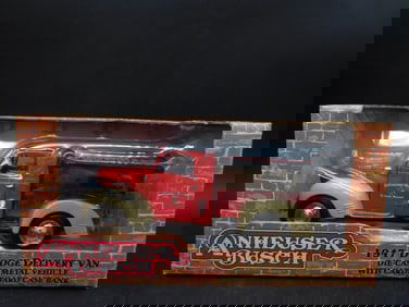 1947 DODGE DELIVERY VAN ANHEUSER BUSCH DIE CAST BANK