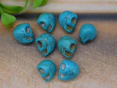 STONE SKULL BEADS ROCK STONE LAPIDARY SPECIMEN