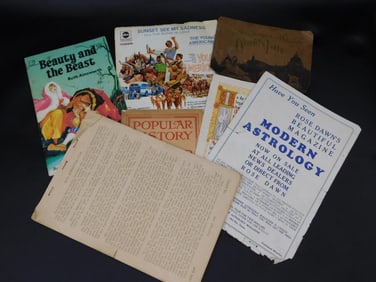 Vintage and Antique Book and Ephemera Collection