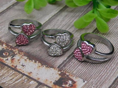 STONE RINGS ROCK STONE LAPIDARY SPECIMEN