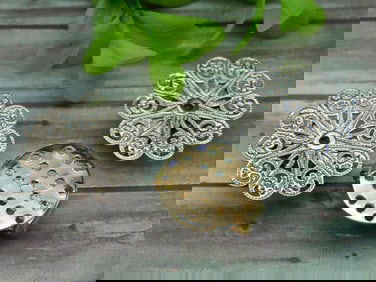 BOLO CLIPS VINTAGE ANTIQUE