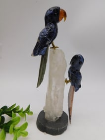 STONE BIRDS ROCK STONE LAPIDARY SPECIMEN