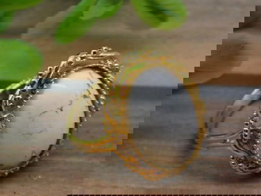 STONE RING ROCK STONE LAPIDARY SPECIMEN