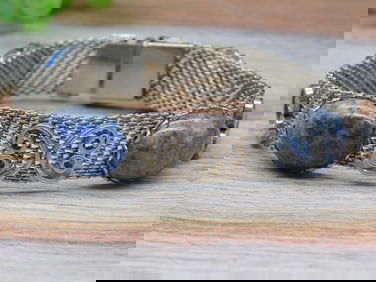 SODALITE BRACELET ROCK STONE LAPIDARY SPECIMEN